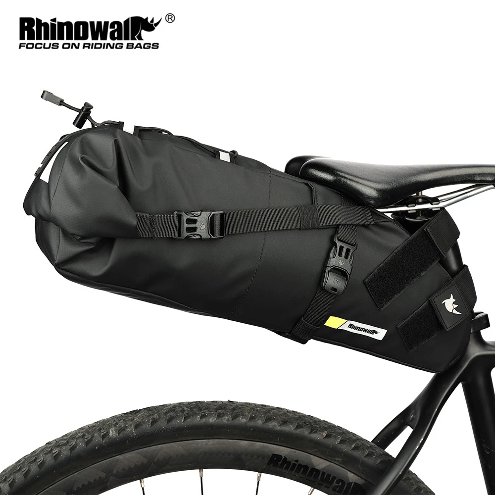Cycling Journey - Rhinowalk-impermeável dobrável bicicleta Saddle Bag, bicicleta