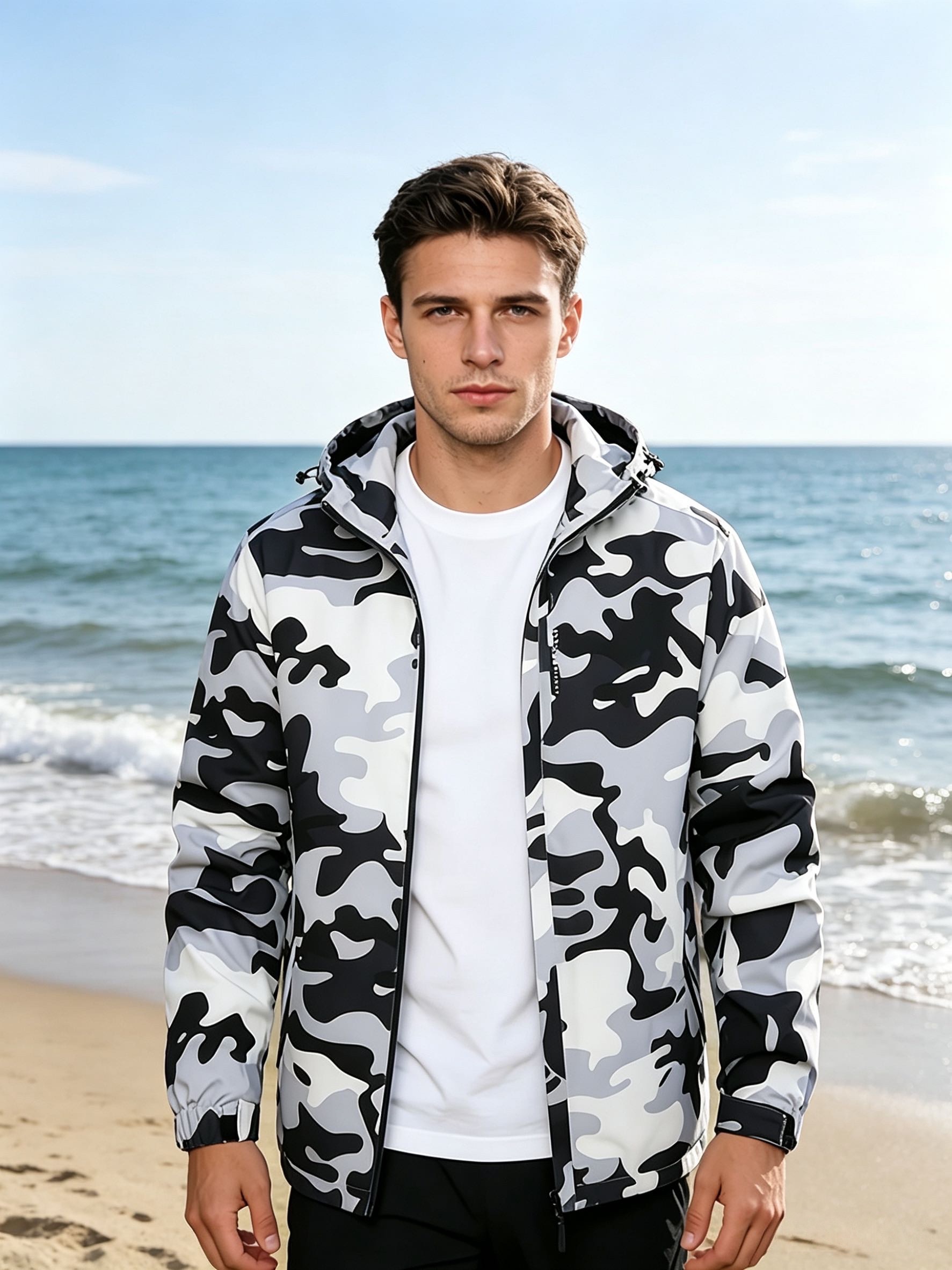 Cycling Commute Jacket - Jaqueta masculina de corte solto para