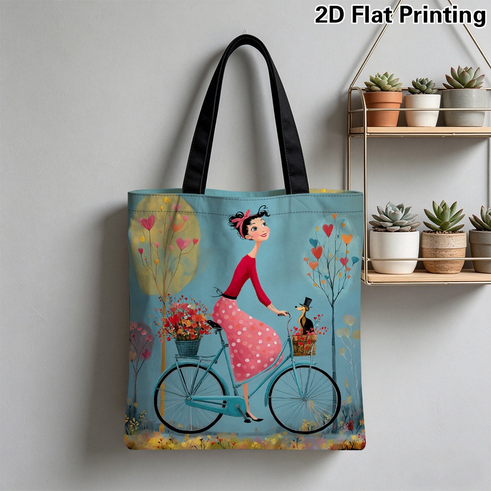 Cycling Journey - 1pc Bolsa Elegante para Mulheres com