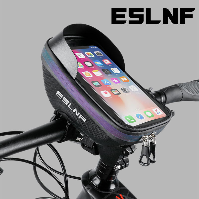 Cycling Commuter Backpack Waterproof - ESLNF-Waterproof Hard Shell Phone Bag, Cycling