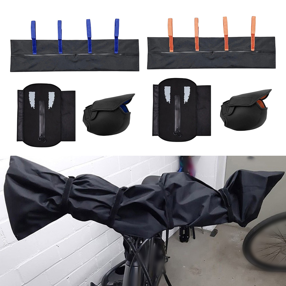 Waterproof Cycling Commute - Conjunto de capa reflexiva para bicicleta