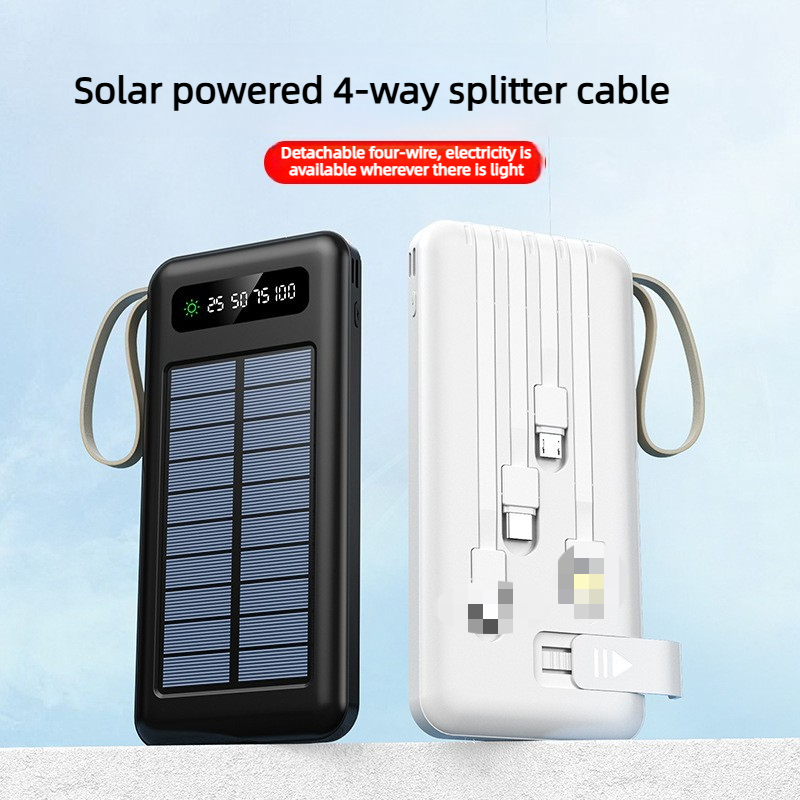 Usb Charger Dynamo - Power Bank Solar Externo de Grande