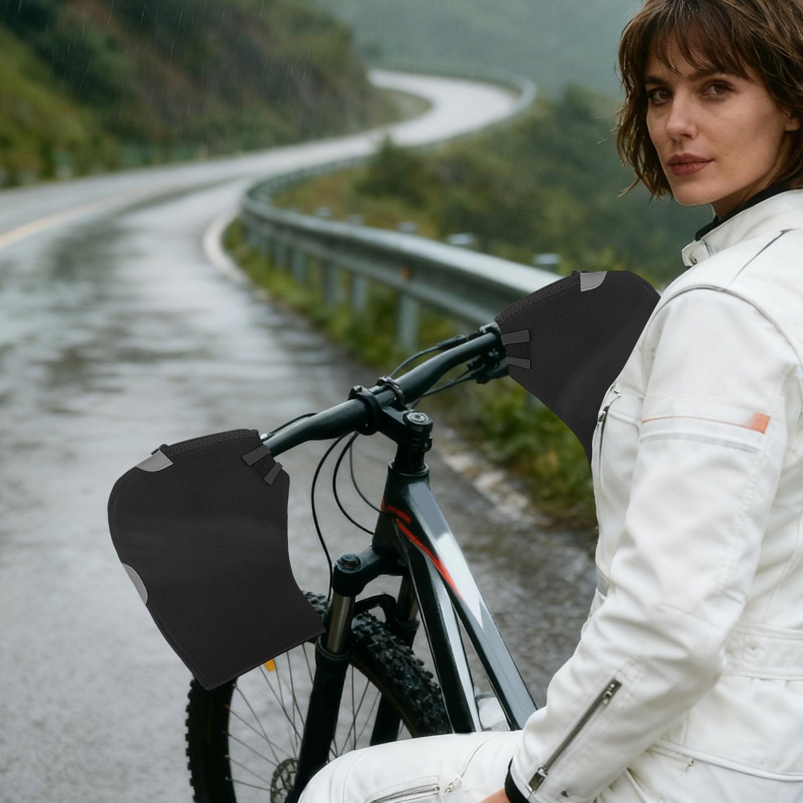 Waterproof Cycling Commute - Luvas para guidão de bicicleta à