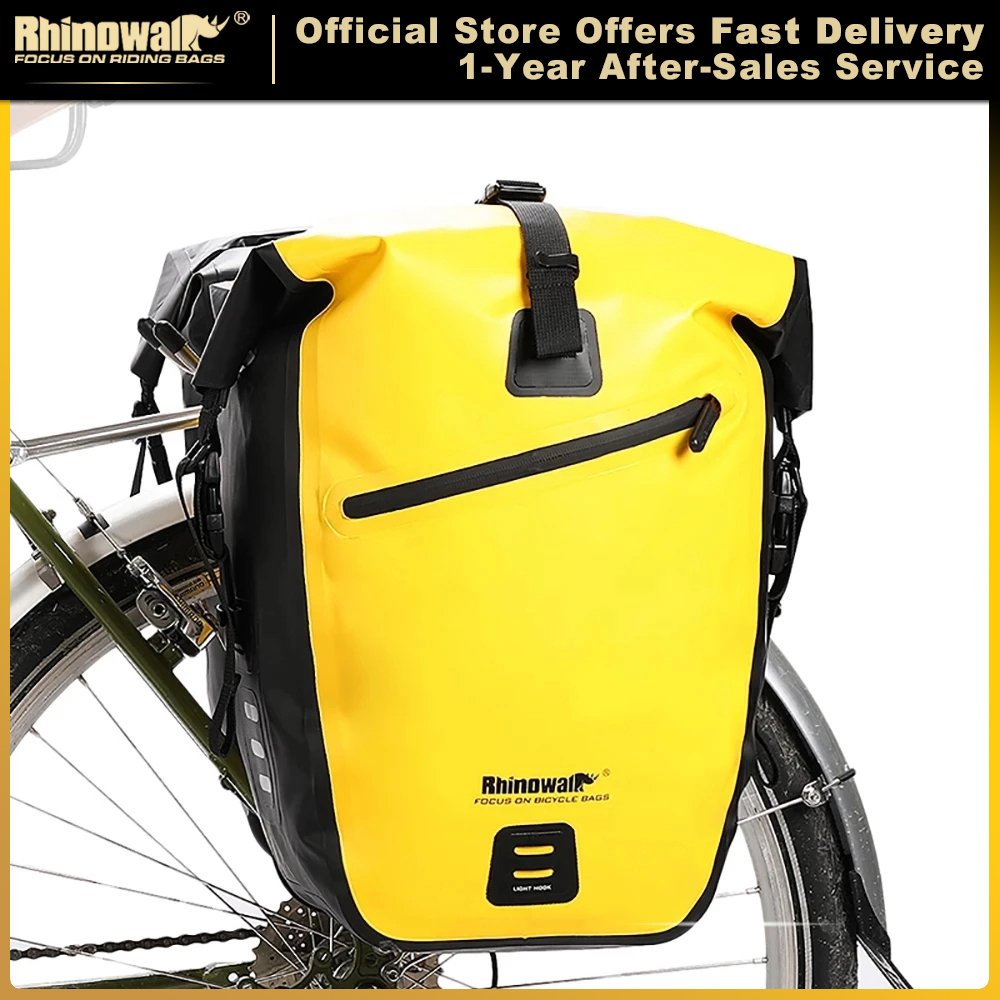 Cycling Journey - Bolsa de Bicicleta Impermeável Rhinowalk 20L/27L,