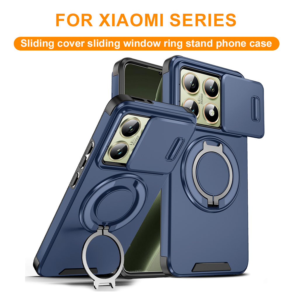 Kickstand Adjustable - Capa Magnética Resistente para Xiaomi 14T