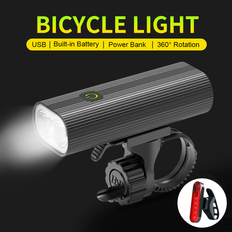 Commuting With Road Bike - Farol de bicicleta recarregável super brilhante,