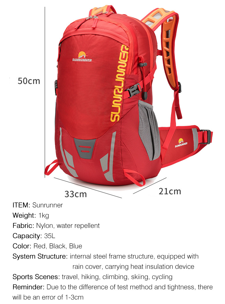 Mochila de caminhada 35l, gran - Cycling Journey avaliação e preço