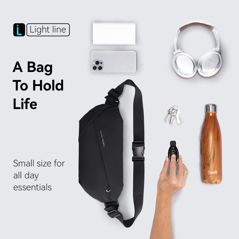 Bolsa de Peito Masculina MARK  - Waterproof Cycling Commute avaliação e preço