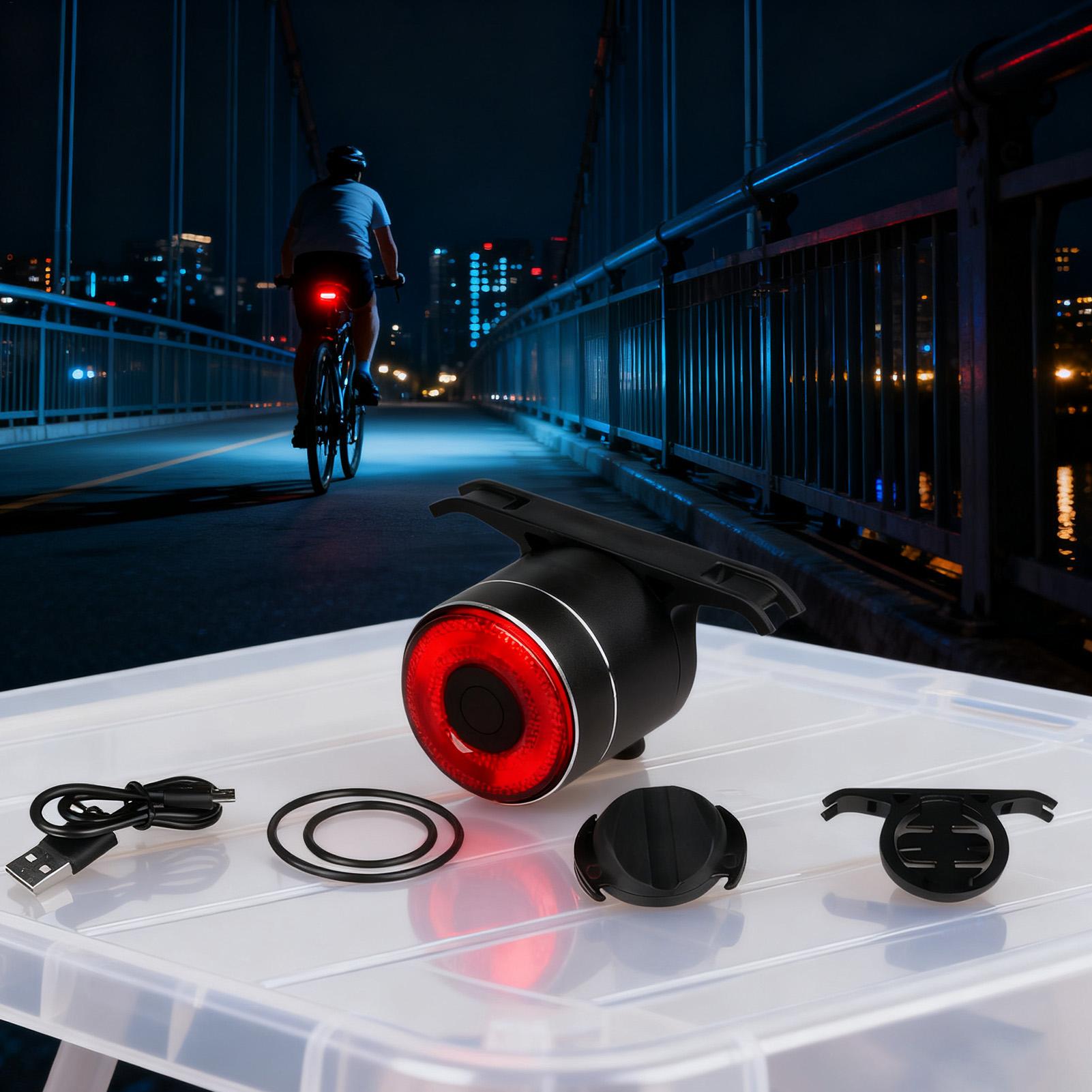 Luz traseira da bicicleta inte - Commuting With Road Bike avaliação e preço