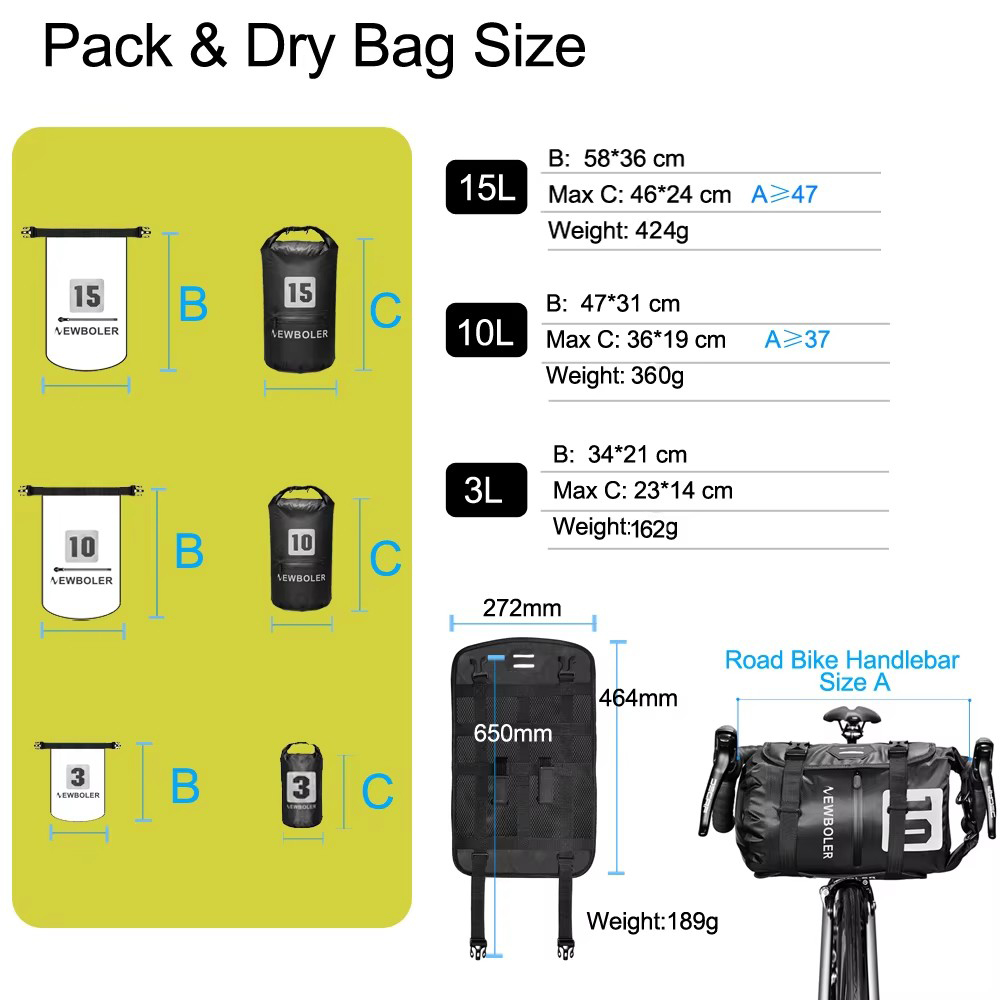 Newboler saco de bicicleta à p - Cycling Commuter Backpack Waterproof avaliação e preço