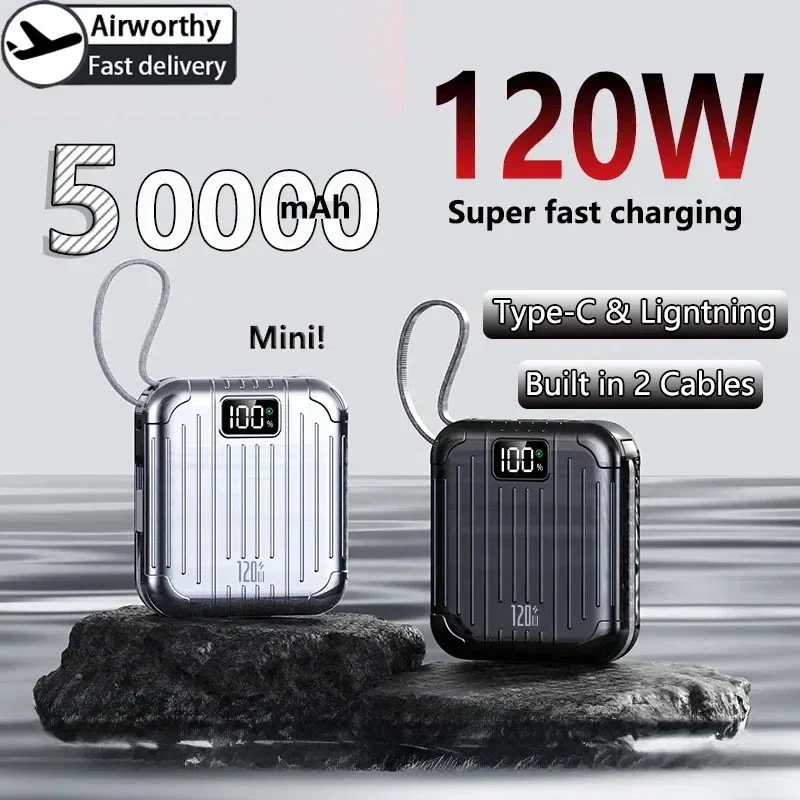 50000mAh Mini Compact Convenie - Usb Charger Dynamo avaliação e preço