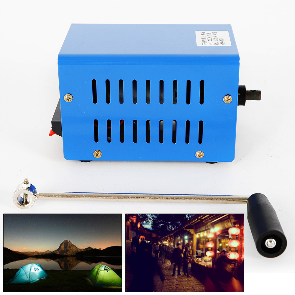 Multifuncional mão manivela ca - Usb Charger Dynamo avaliação e preço