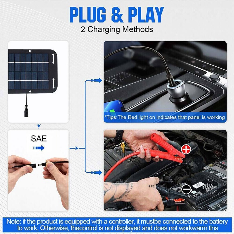Kit de painel solar 12v ip65,  - Usb Charger Dynamo avaliação e preço