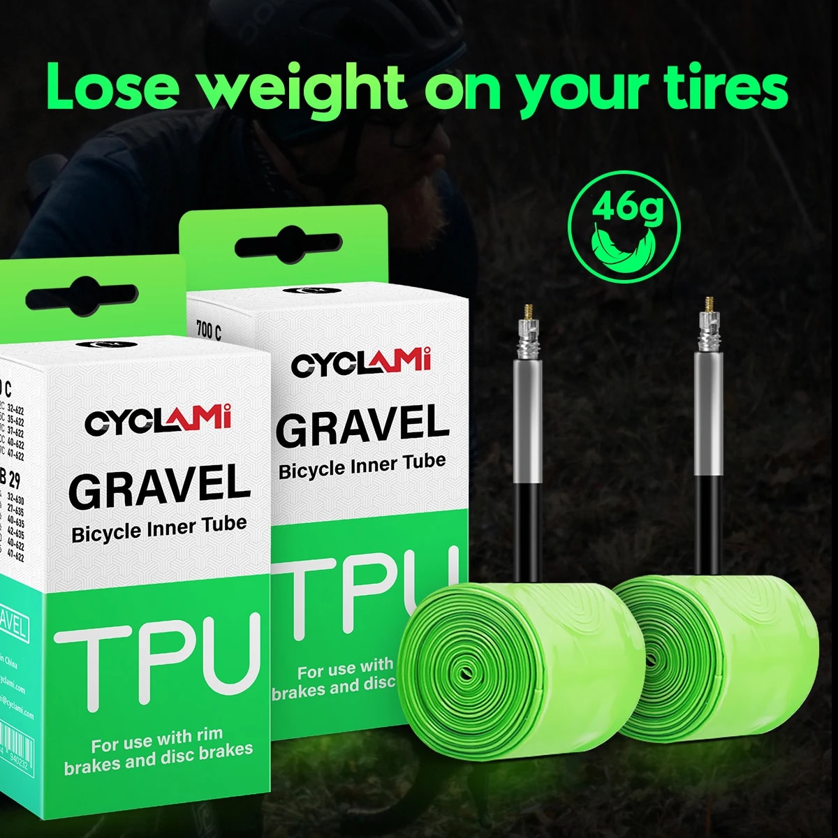 Cyclami ultraleve estrada mtb  - Inner Tube 700C avaliação e preço