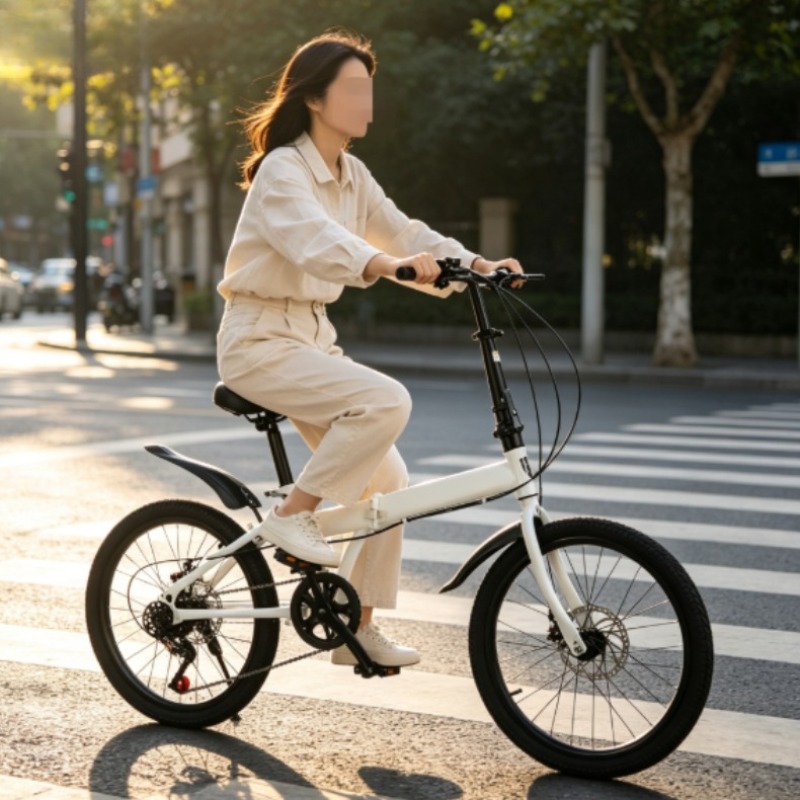 Bicicleta Dobrável de 20 Poleg - Cycling In City avaliação e preço