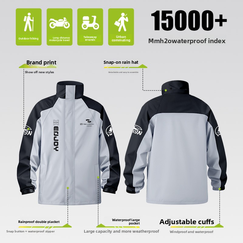 Conjunto de duas peças para mo - Cycling Commute Rain avaliação e preço