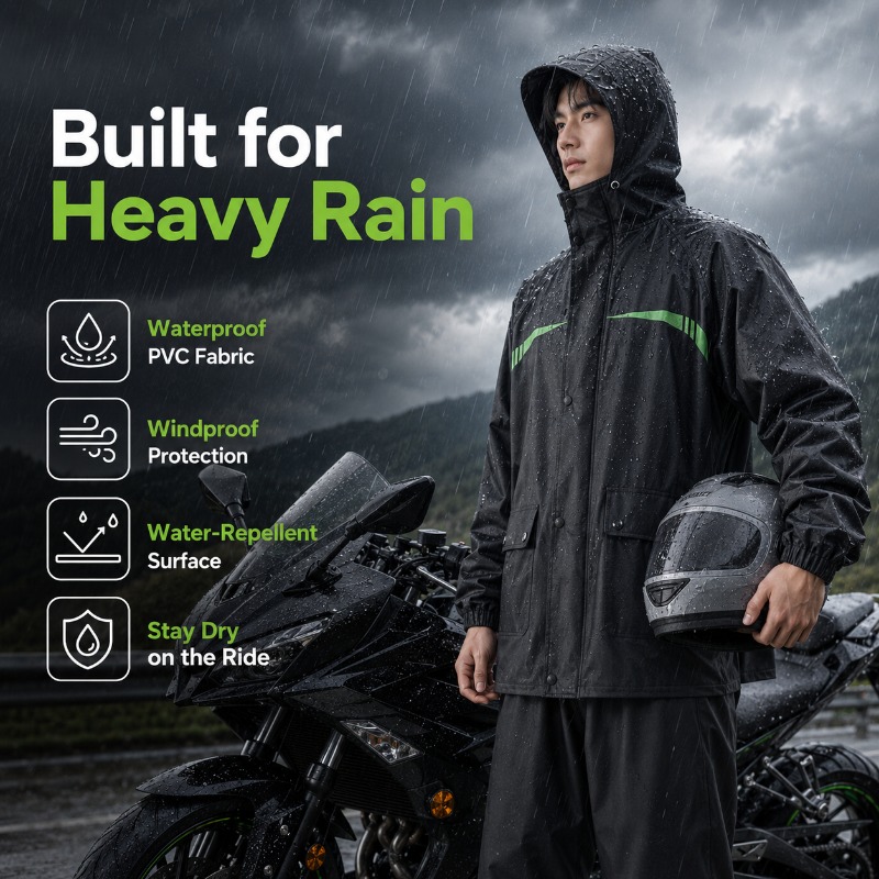 Conjunto de Chuva Impermeável  - Cycling Commute Rain avaliação e preço