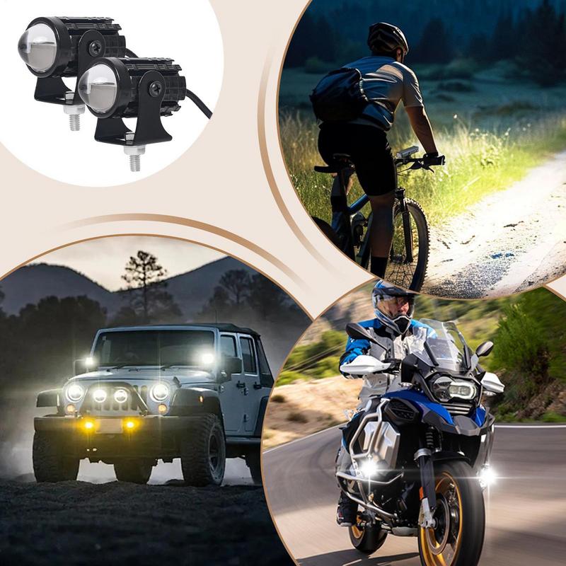 Luz frontal para motocicleta,  - Waterproof Cycling Commute avaliação e preço