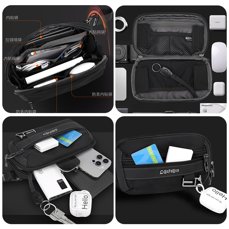 Bolsa de cintura casual leve d - Waterproof Cycling Commute avaliação e preço