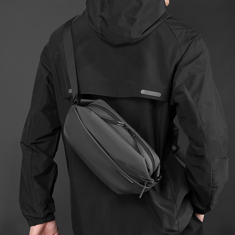 Bolsa crossbody masculina leve - Waterproof Cycling Commute avaliação e preço